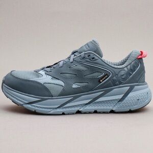 NWT Hoka Clifton Leather Gore-Tex Waterproof Unisex Goblin Stone Blue GBSB shoes